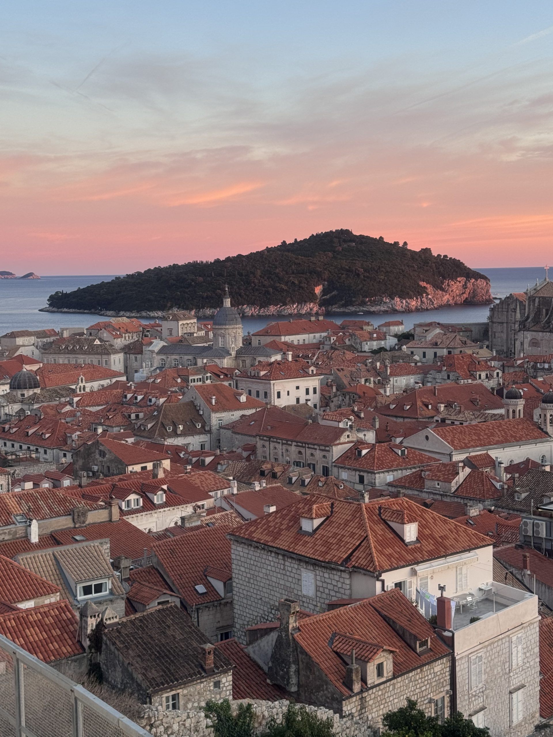 sunset dubrovnik with guide